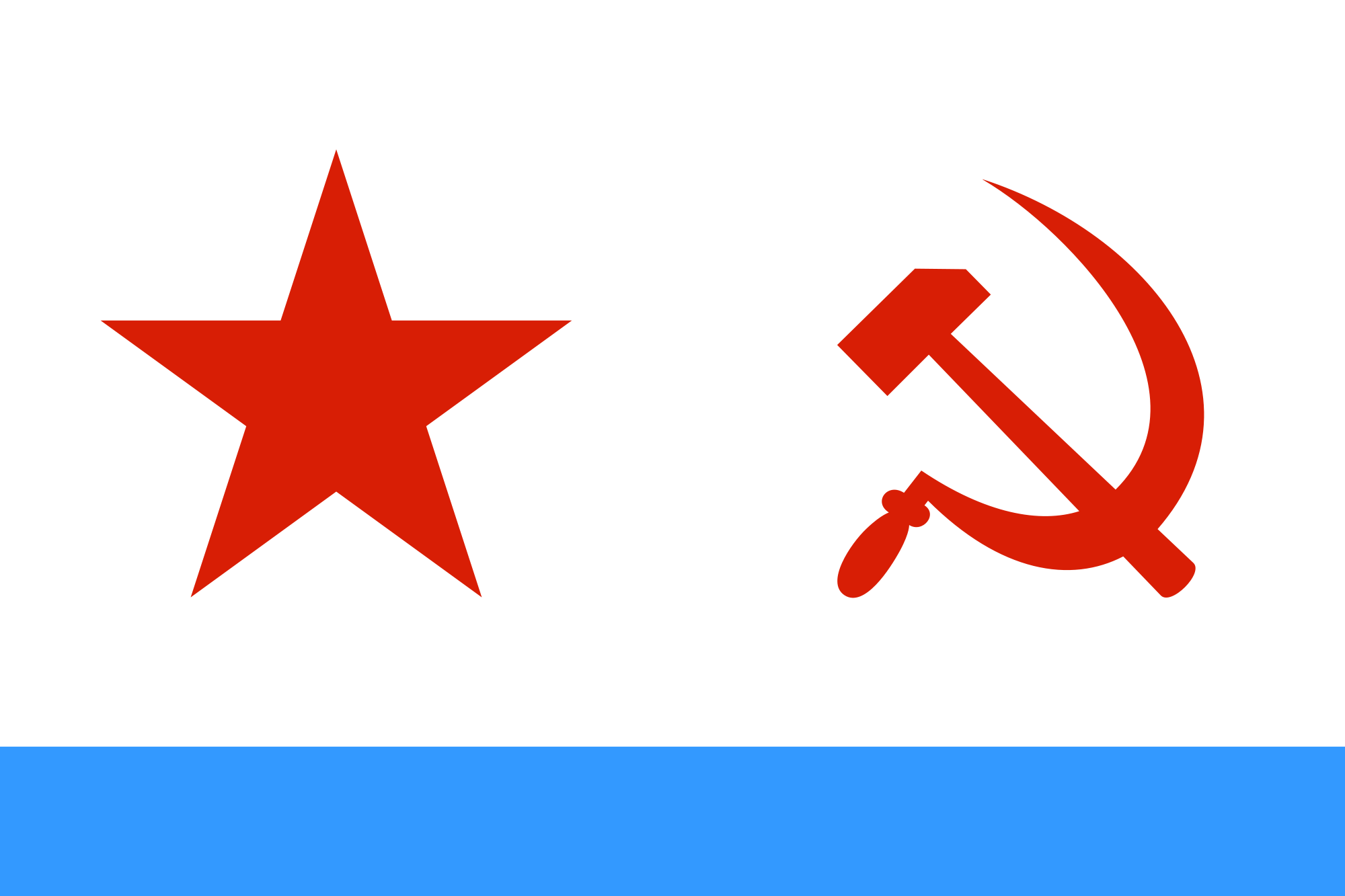USA and Soviet Symbols